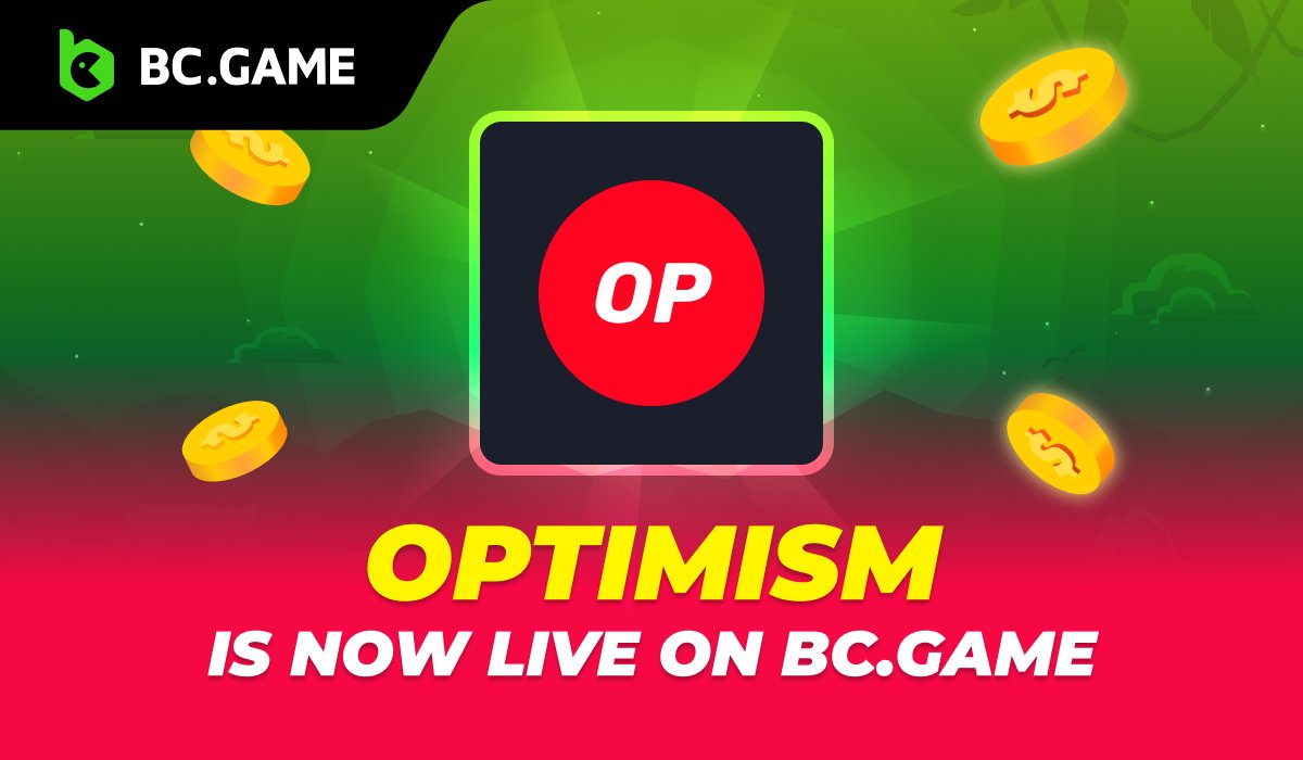 🥂 We are excited to announce @optimismFND (#OP) is now available on BC.GAME 

💰We're giving away $100 worth of $OP to 10 Lucky winners in 72 hours! 

➡️Follow @BCGameOfficial
➡️Like &amp; Retweet 
➡️Tag 5 Friends Good Luck!

Have fun! 🎉
#BCGAME #Optimism