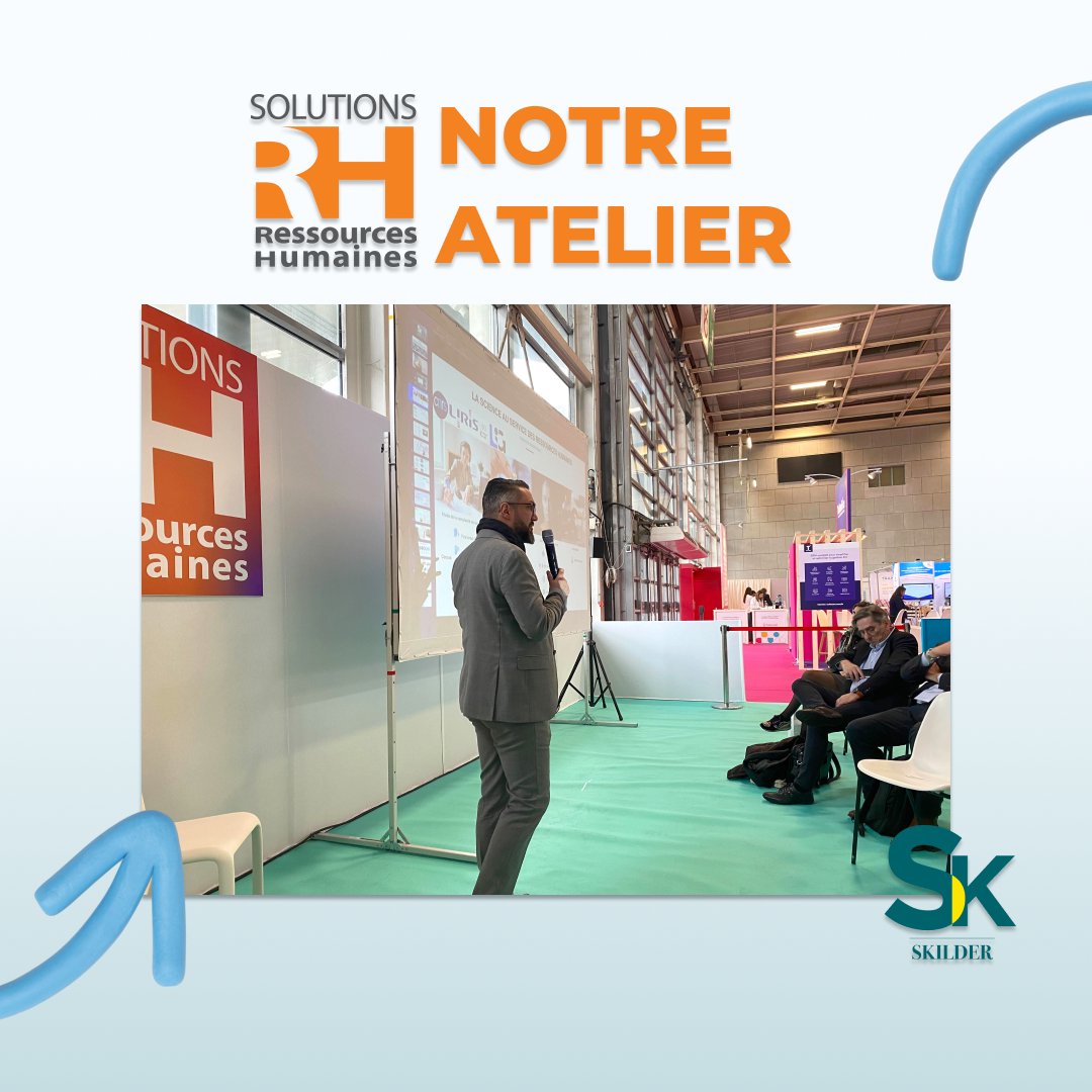 Skilder_pro's tweet photo. Jour 2 du salon @Solutions_RH  ! 👥

Le 22 mars, nous avons pu vous retrouver autour d’un atelier : L’arrivée du #recrutement augmenté par #IA. 📈

N’hésitez pas à découvrir nos solutions sur notre site : https://t.co/brKtHu2jf2 https://t.co/WBnNfjwRm5