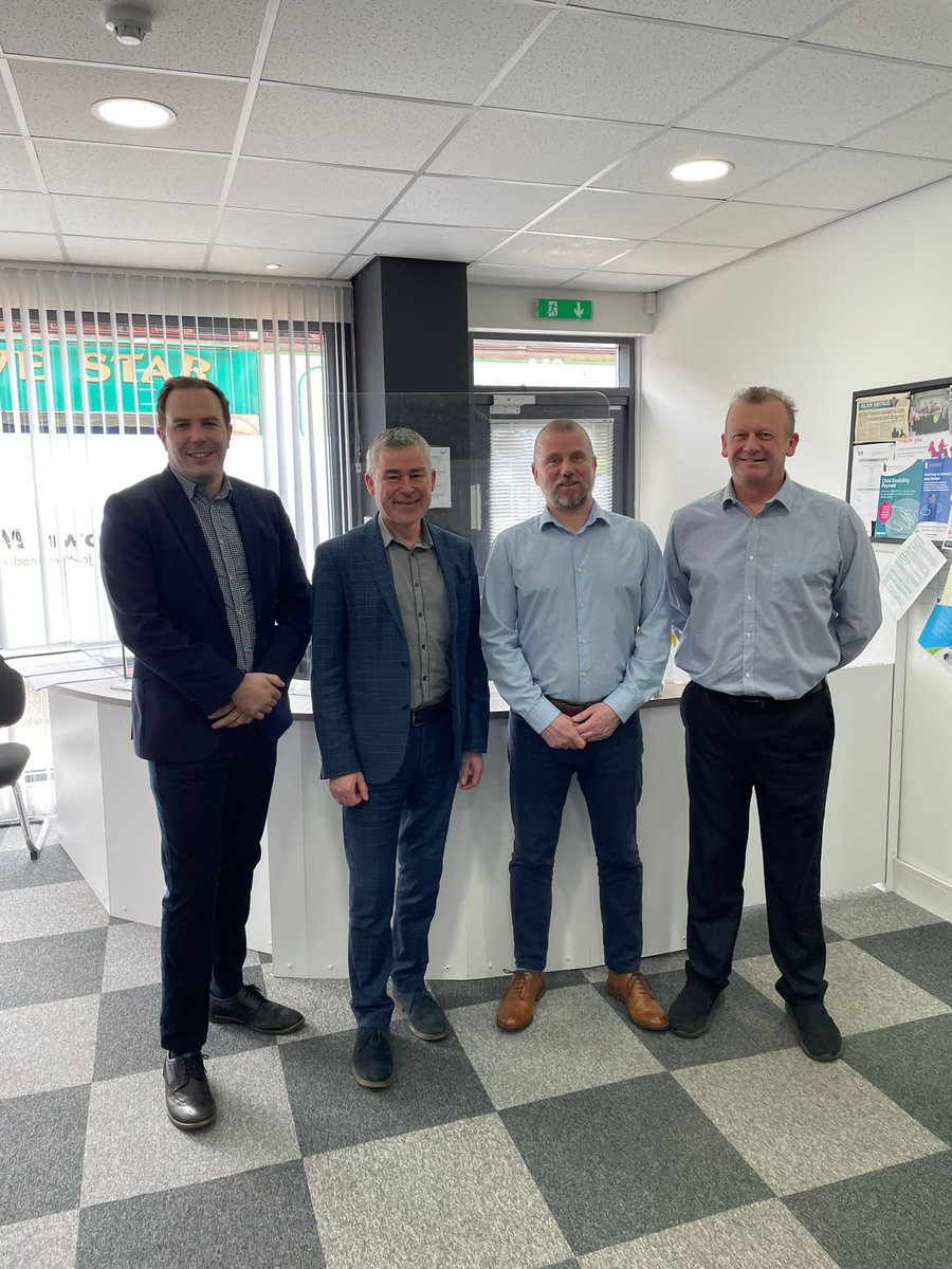 AlanBrownSNP's tweet photo. Delighted to meet with Willie, Jim and Adam from Beam Suntory this morning. It was great to hear about their plans for new warehousing in East Ayrshire &amp; the biodiversity work they do for peat land restoration. https://t.co/IzFNa7Pfcs
