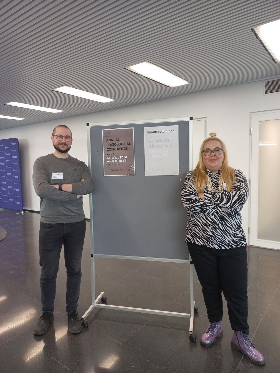 KnetsT's tweet photo. Team KNETS researchers Joni Forsell @PaulaSilven presented the preliminary results from the Finnish-EU network analysis and how the network has been described in the interviews @sosiologipaivat. We were very pleased to get insightfull and helpful comments from other participants! https://t.co/ozvR9zUtZP