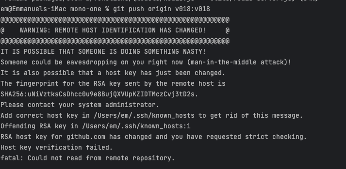 Ok, poor dev at Github just published Github.com's *private* RSA SSH Key to the world.
😬
If you use SSH, expect a banger of a warning on your next Git Push. Got mine on a 4:33am push!
💤⚡️
They explain that it's nothing to worry about here: github.blog/2023-03-23-we-…