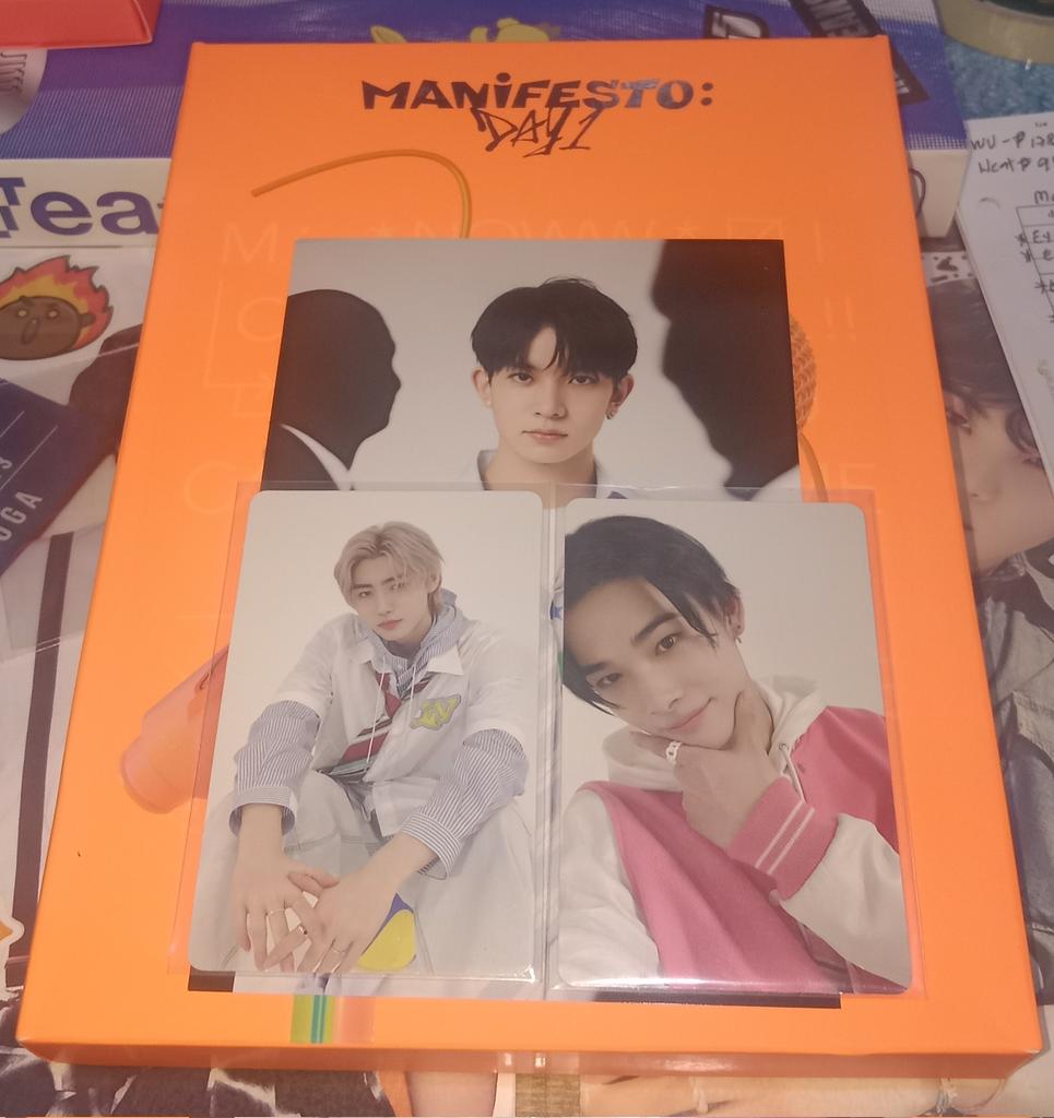 Wts/lfb ph only

Manifesto Day 1 Regular Ver M
🌸OB+PB+CD -P300
🌸 Postcard ( Heeseung) - P150
🌸 Tattoo+badge+mess card -P150
🌸Poster -P200
🌸 Rpc Ni-Ki -P250
🌸Rpc Sunghoon -P250 

Prio Payo
dm or comment if interested