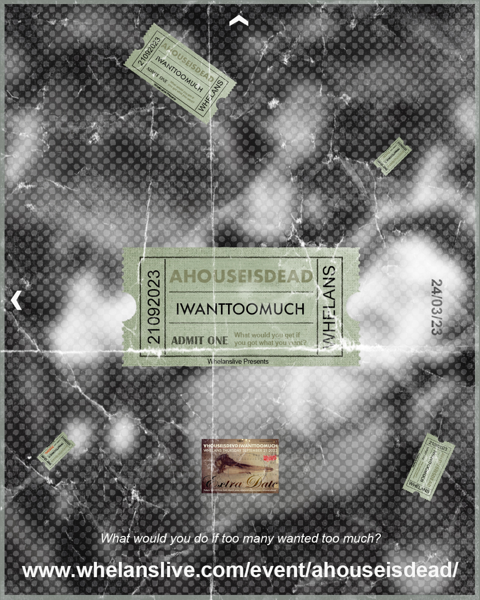 whelanslive's tweet photo. ON SALE NOW:
AHOUSEISDEAD play "I Want Too Much" and more at Whelan's in September
Sept 21st: On sale now
Sept 22nd: SOLD OUT
https://t.co/IeJd6JBzki
#ahouseisdead #iwanttoomuch #whelans #extradate https://t.co/TFvl1YqtSq