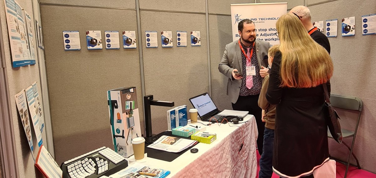 Join us at the Dyslexia Show 2023! We're here all day today and tomorrow in Hall 8 of NEC Birmingham.

Directly opposite the café with fab coffee too! #dyslexiaShow23