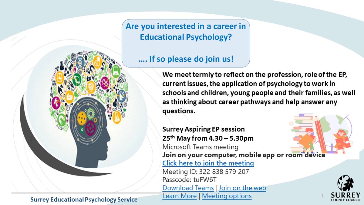 surreyeps's tweet photo. Congrats to all those who have gained a place on EP training this week.👏We are committed to helping #aspiringeps on their journey and have another online session planned for 25th May. All welcome, just drop in when you are free. https://t.co/Bl3tDFKv6O https://t.co/f2gBF2qz3S