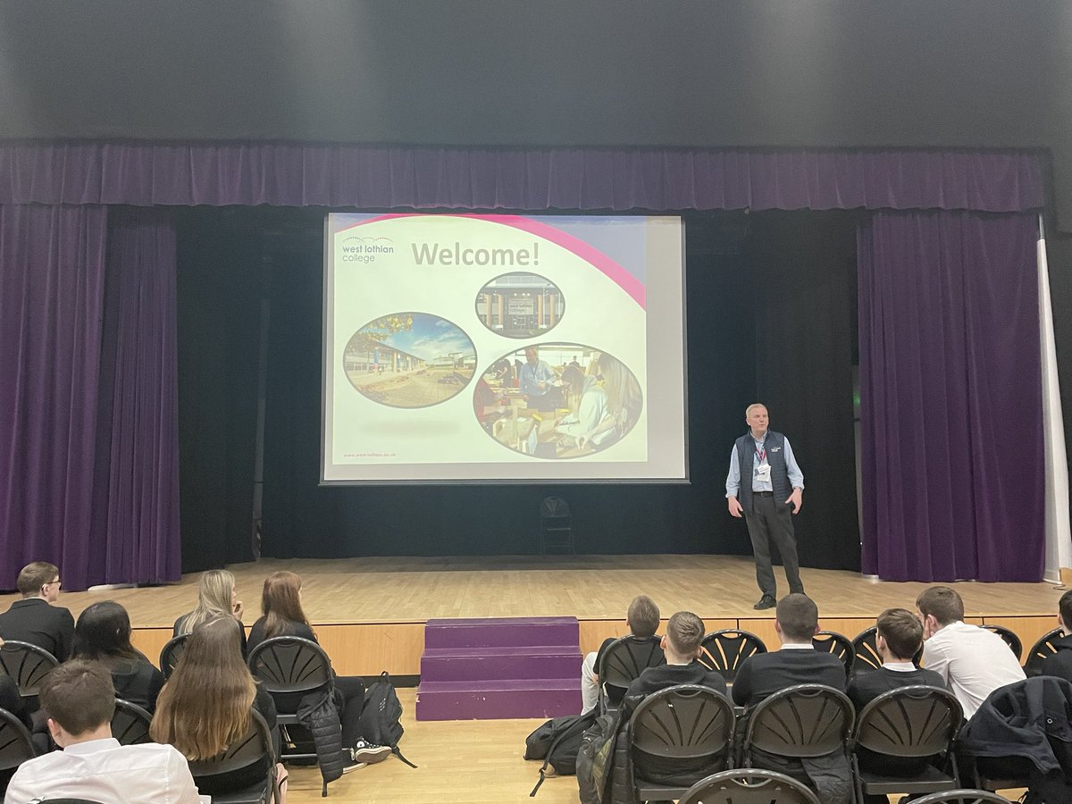 We were hugely privileged to welcome <a href="/GraemeBinnie/">Graeme Binnie</a> on Tuesday this week. He told our S3 CDT learners about his career, about life at <a href="/WestLoCollege/">West Lothian College</a> and told us how woodwork saved his life! We hope for more interactions like this with Graeme and his colleagues in the future!