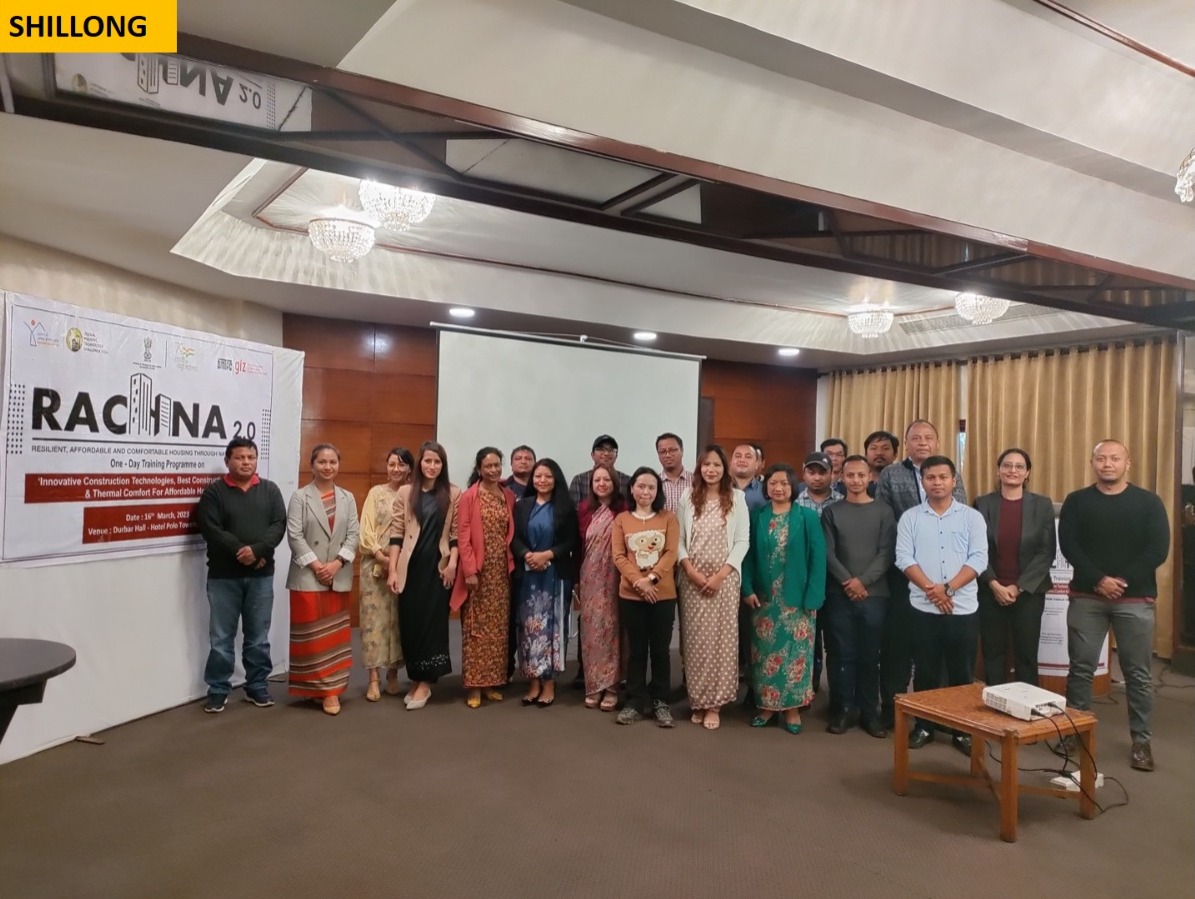 PMAYUrban's tweet photo. In Shillong &amp; Gangtok, trainings were conducted for senior Govt Officials on Innovative #ConstructionTechnologies, Best Construction Practices &amp; #ThermalComfort for #AffordableHousing. https://t.co/1wNDwGw2BI