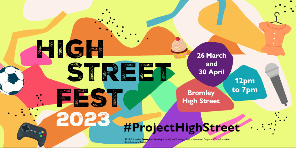 LBofBromley's tweet photo. Come along to High Street Fest 2023 this Sunday! 

Enjoy a host of fun activities and stalls for young people to enjoy, including a gaming van &amp; DJ classes, plus great discounts &amp; freebies on #BromleyHighStreet

https://t.co/F4yKHiDvCW #ProjectHighStreet #Bromley #BromleyEvents https://t.co/oDd2TAm3bW