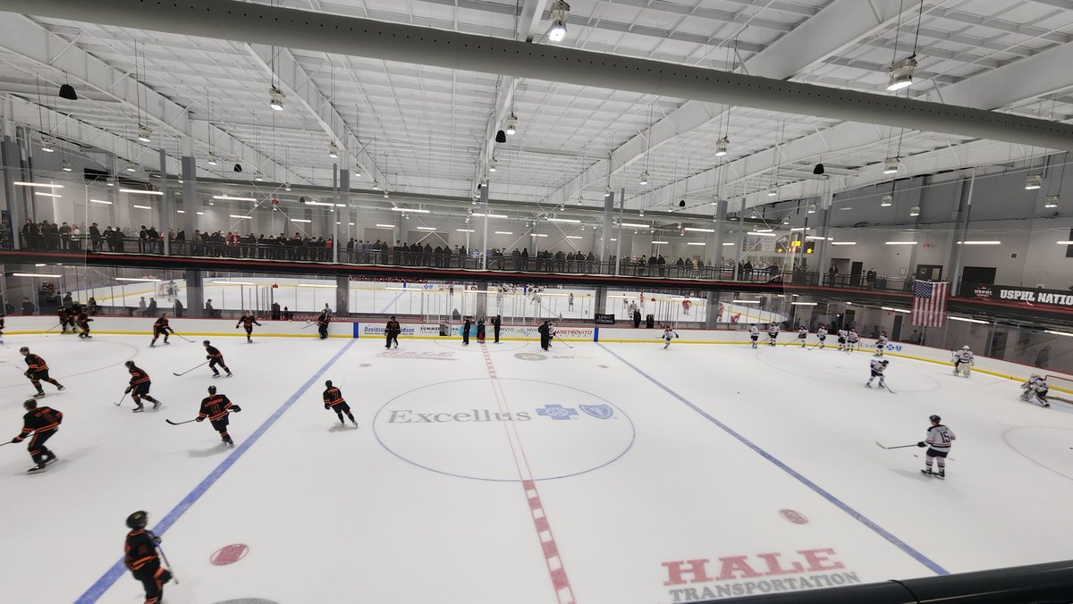 mattprieur's tweet photo. Day 2️⃣
2023 @USPHL Nationals
Fri.-3/24

@uticauniversity Nexus Center - Utica, NY

Watch EVERY GAME LIVE on @MyHockeyTV 👇

11a
@NYAJHP VS @MetroJetsHockey

3p
@RushHockeyClub VS @OgdenMustangs

530p
@NJrCyclones VS #MJDP

8p
@lasvegastbirds VS @TampaBayJuniors 

#USPHLNationals https://t.co/sWaRwD5ANk