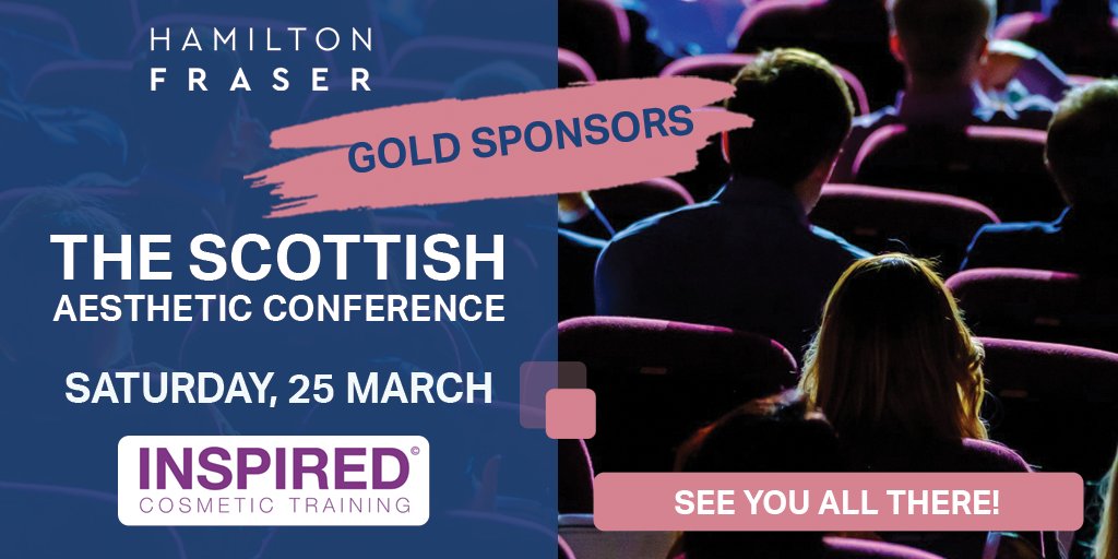 Hamilton Fraser (@hamiltonfraser) on Twitter photo We are delighted to be sponsoring this Saturday's Scottish Aesthetic Conference 2023 with <a href="/Inspired_CT/">Inspired Cosmetic Training</a> we look forward to seeing you all there!
#SAC23 We are delighted to be sponsoring this Saturday's Scottish Aesthetic Conference 2023 with <a href="/Inspired_CT/">Inspired Cosmetic Training</a> we look forward to seeing you all there!
#SAC23