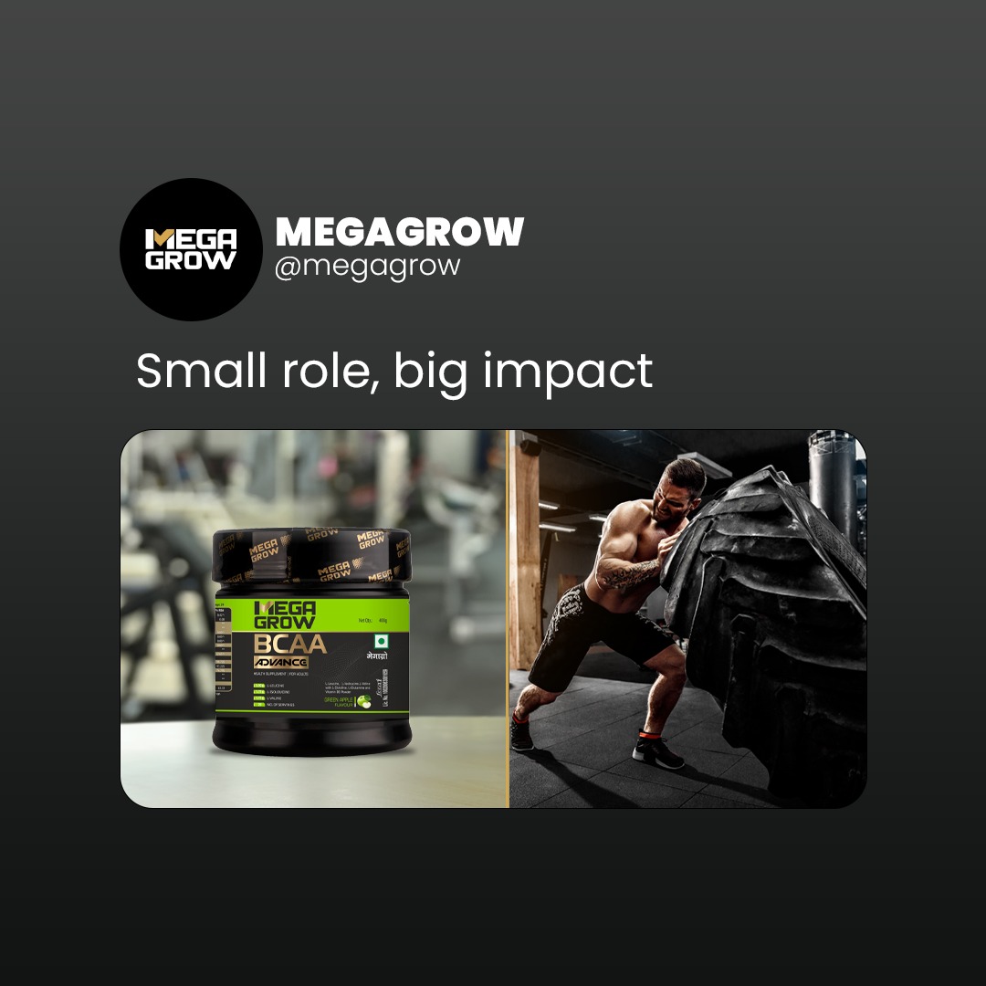 megagrow01's tweet photo. Don't underestimate the power of a small boost - the big impact of Megagrow BCAA Advance💪🏻💥

#BanaaApniPechaan
Order Yours Today! 💯

#megagrow #gymsupplements #gym #FitnessGoals #bodybuilding #supplements #proteinpowder #workout #trending #Motivation https://t.co/JbUHnAcYVA