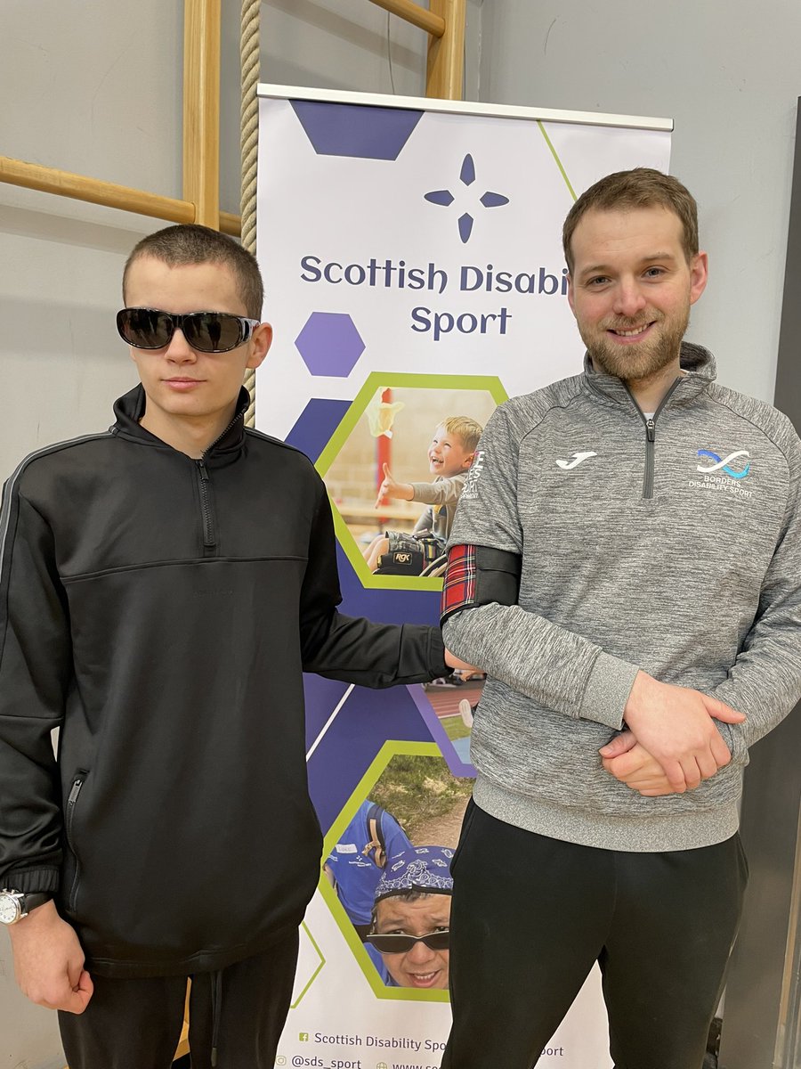 SDS_sport's tweet photo. Thank you to @rambletag for the excellent guidance aid demonstrated by one of our participants! @BordersDisSport @LiveBorders @ActiveSchoolsED https://t.co/2C7Q3vRKWY