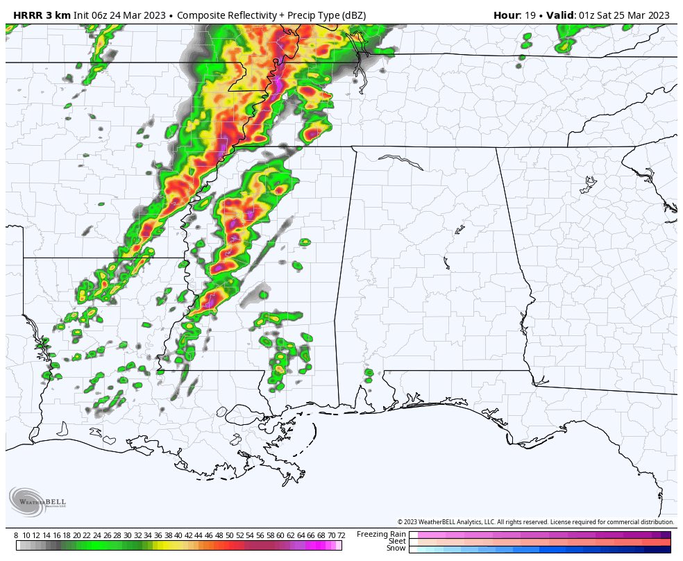 ryanhallyall's tweet photo. Today is the most dangerous severe weather day we’ve seen in a while. 

There will be tornadoes today, some of them will be especially large and intense.

Go over those preparedness plans now &amp; stay focused on warnings as they come out. https://t.co/cOvGXFCx1P