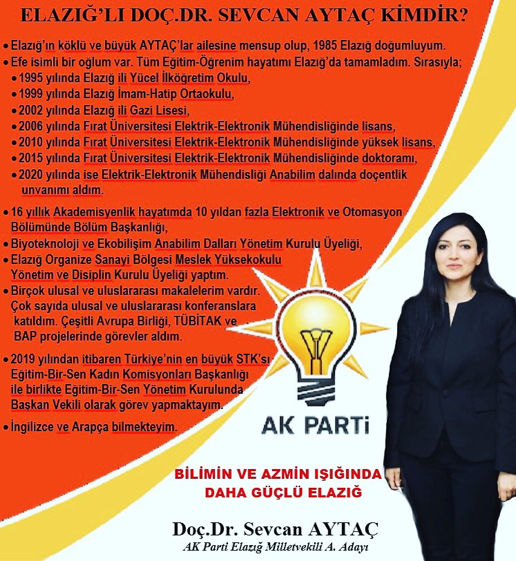 Doç.Dr. Sevcan AYTAÇ (@sevcanaytac23) on Twitter photo 