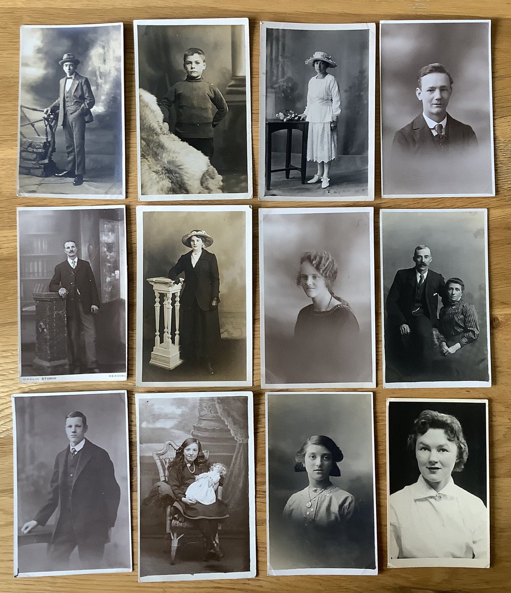 PaulSuttonKing's tweet photo. Anyone up for a #postcard reunification challenge? A group of #Reading cards, happy to pass them on if this is your family. A few clues. #Brock or #Hamblin maybe? Would be great to find a descendent otherwise the unwanted card box awaits🙁 https://t.co/hN0rvV5CP0