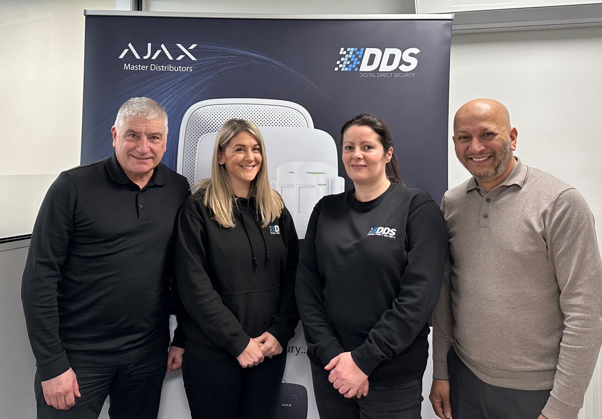 DDSCCTV's tweet image. A big thanks to Steve Proctor at @ajax_systems for the visit yesterday!

Our main focus was to discuss the launch of new product ranges over the next 12 months - we’re pleased to say we have some exciting new concepts coming your way soon! Watch this space! 😏👍 

#ajaxsystems