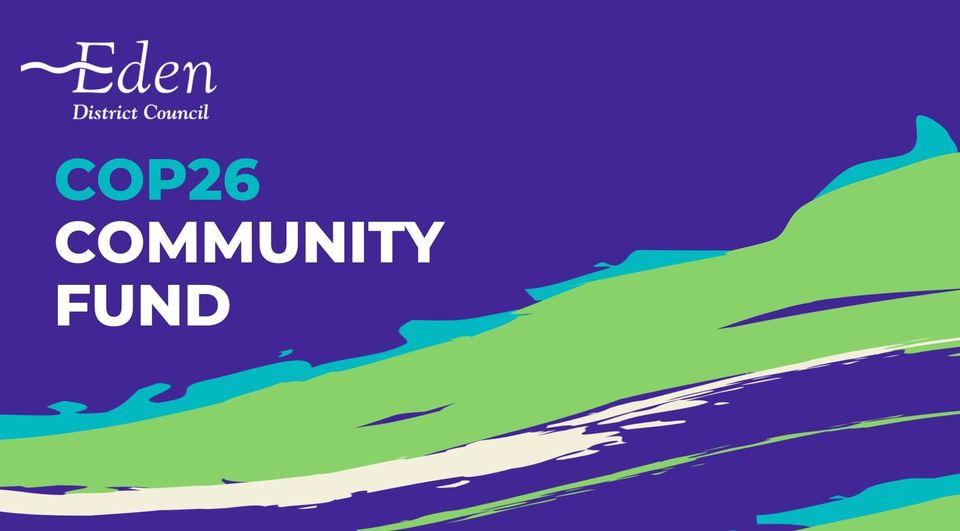 Last chance for community groups to access up to £5,000 for projects that look to reduce carbon emissions in Eden.

For more information or to apply before the deadline of 31 March 2023 visit: eden.gov.uk/your-environme…