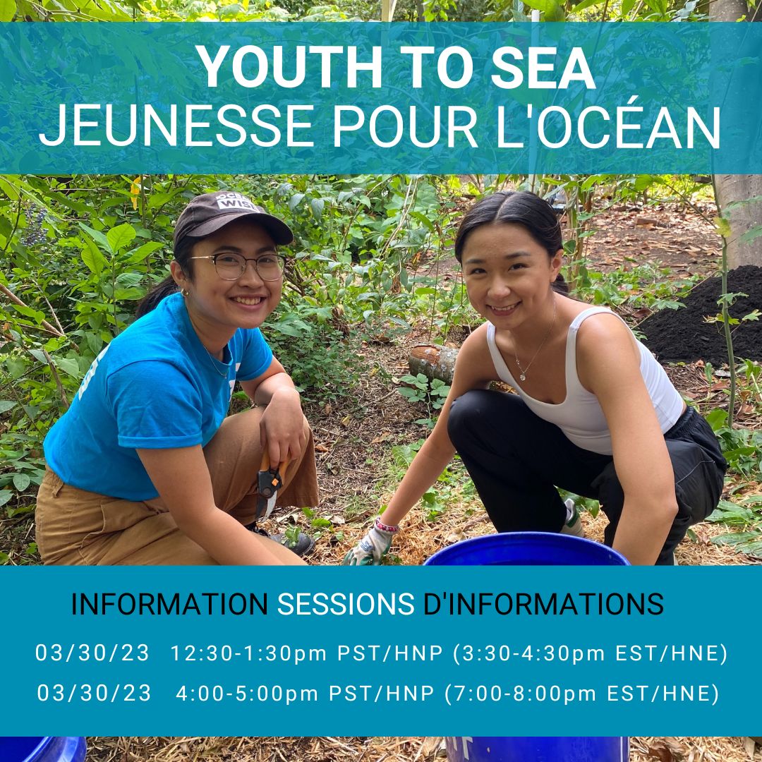 WISEatlantic (@wiseatlantic) on Twitter photo Hey #Halifax youth, did you know about <a href="/OceanWise/">Ocean Wise</a>'s Youth to Sea program? It's a hands-on learning program that aims to unite youth to make a difference towards ocean conservation. ocean.org/learn-explore/…
Learn more at the upcoming info session👇 Hey #Halifax youth, did you know about <a href="/OceanWise/">Ocean Wise</a>'s Youth to Sea program? It's a hands-on learning program that aims to unite youth to make a difference towards ocean conservation. ocean.org/learn-explore/…
Learn more at the upcoming info session👇