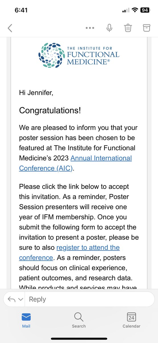 Thankful for the opportunity to share success stories from our amazing clinic patients <a href="/fxmed/">The Institute for Functional Medicine (IFM)</a>