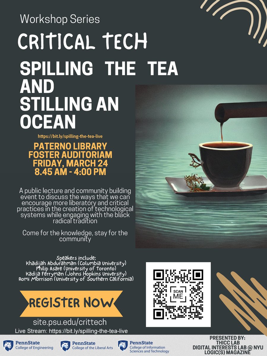 stillingocean's tweet photo. About an hour until we kick off (!)
Not too late to register/stop by. We’ll be outchea https://t.co/IMbseUZit9