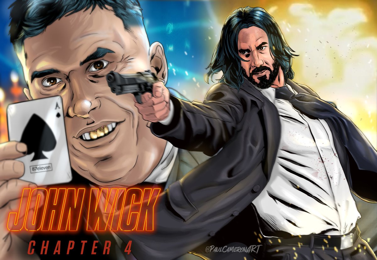 My latest...@JohnWickMovie fanart! Can't wait to see @TheScottAdkins as Killa as well!
#KeanuReeves
#ChadStahelski #87eleven #JohnWick #JohnWickChapter4 #FanArtFriday #fanart #digitalart #scottadkins #artofaction #actionmovie #gunfu #ArtistOnTwitter #ComicArt #jujitsu