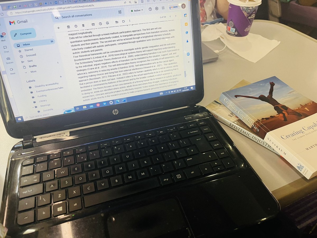 CaitMurray5's tweet photo. For anyone thinking about doing a PhD; you have opportunities to work in every type of location and rethink your current understandings of the world #phdlife #trains #TCD #grateful #creatingcapabilities #epistemicinjustice https://t.co/xUHYrBdyGz