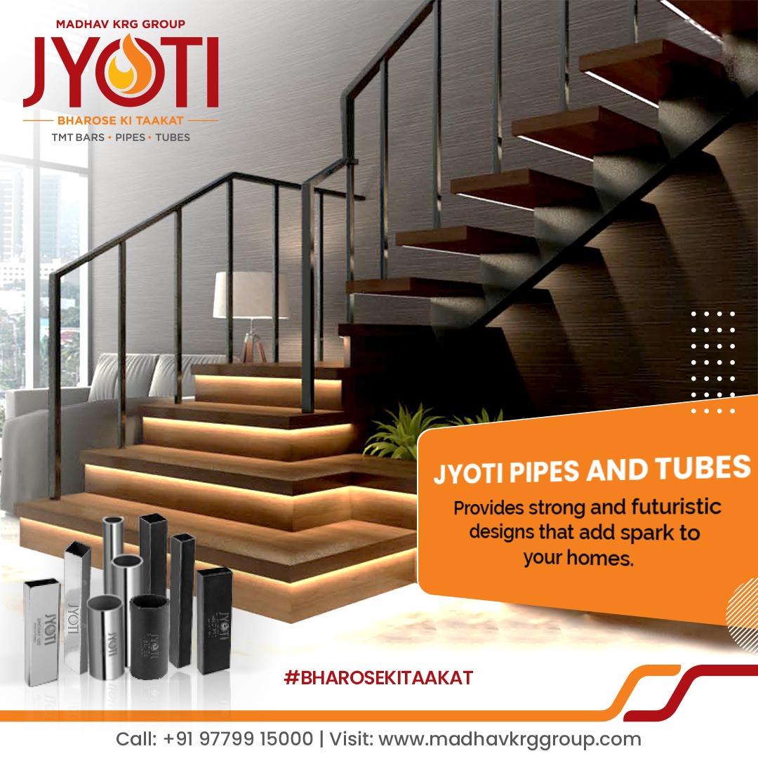 JYOTI_offcial's tweet image. These elegant stairs will pave the way towards your success! ✨
The corrosion-resistant property of these stairs makes them highly durable and long lasting.💫

🔺For more information, visit our website - madhavkrggroup.com/design-listing…...
.
.
.
#madhavkrggroup #mspipe #stairs
