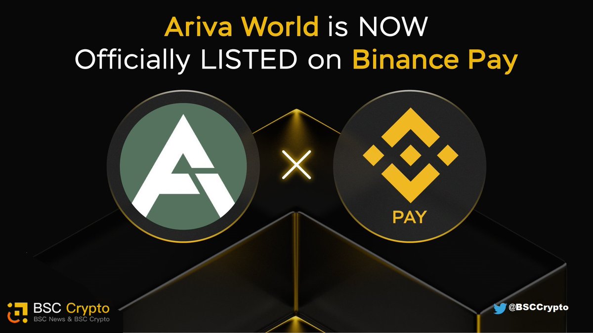 BSCCrypto_'s tweet photo. 🎉Exciting news! @ArivaCoin has been officially listed on @binance #Pay 💳
#BinancePay is a secure, borderless, and contactless payment technology designed by #Binance 🪙
#ARV is the most comprehensive tourism and travel ecosystem in the world of cryptocurrency🧬
#BSCCrypto https://t.co/070O7BzloY