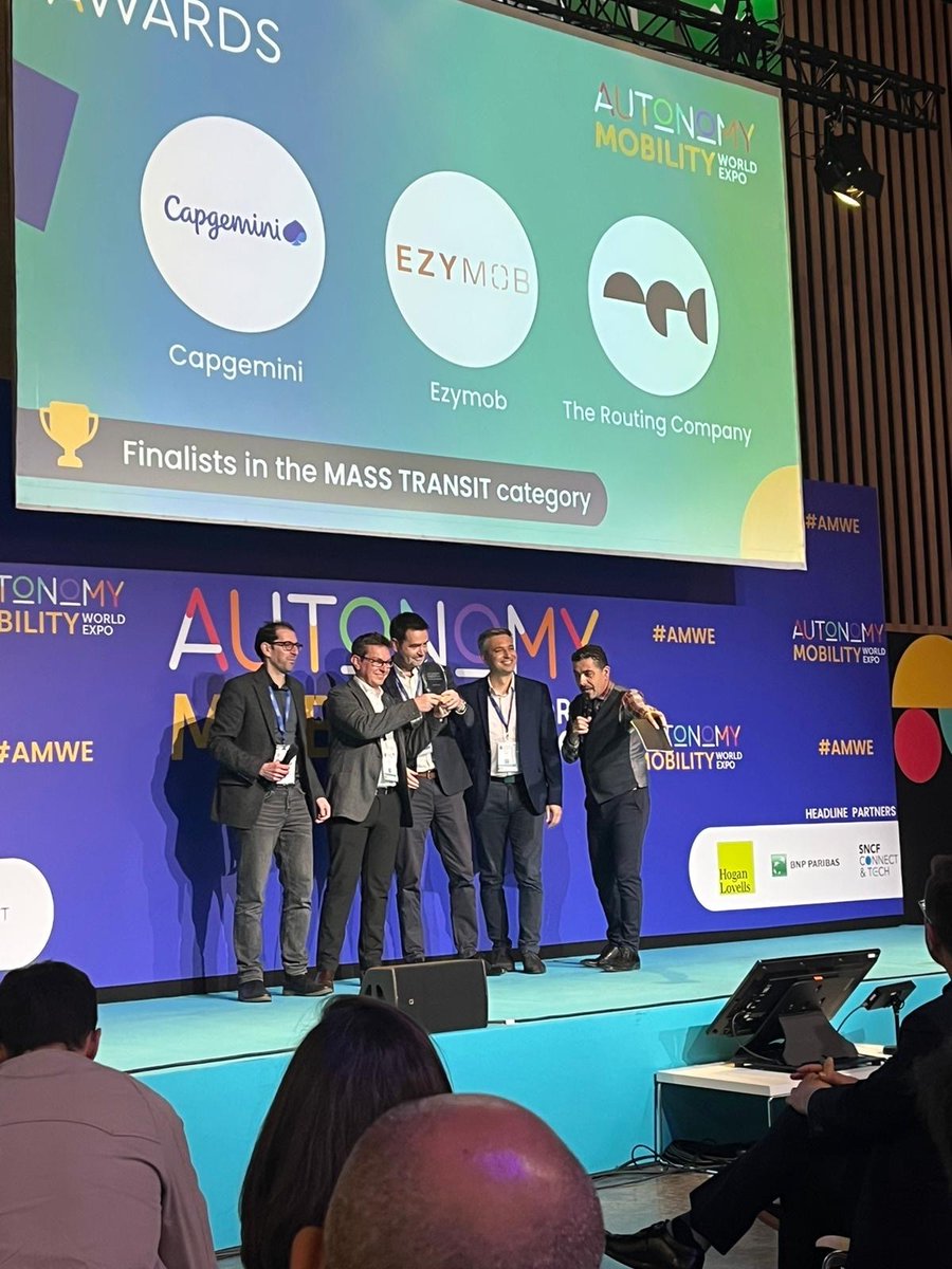 capgeminifrance's tweet image. Nous venons de remporter les @AUTONOMY Innovation Awards pour notre contribution au @TrainLeger 🏆⤵️

Une solution innovante qui permet de redynamiser les territoires.🚆

Découvrez le projet : bit.ly/3TCmCHn

@GroupeSNCF | @CapgeminiEngFR | @frogdesign | #AMWE2023