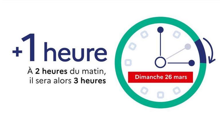 [DAYLIGHT SAVING TIME]
Sunday, March 26th

Spring is here 🌿, and so is daylight saving time! ⏰
On Sunday, March 26th, clocks go forward 1 hour. Enjoy your extra hour of daylight! 🌞☺️
