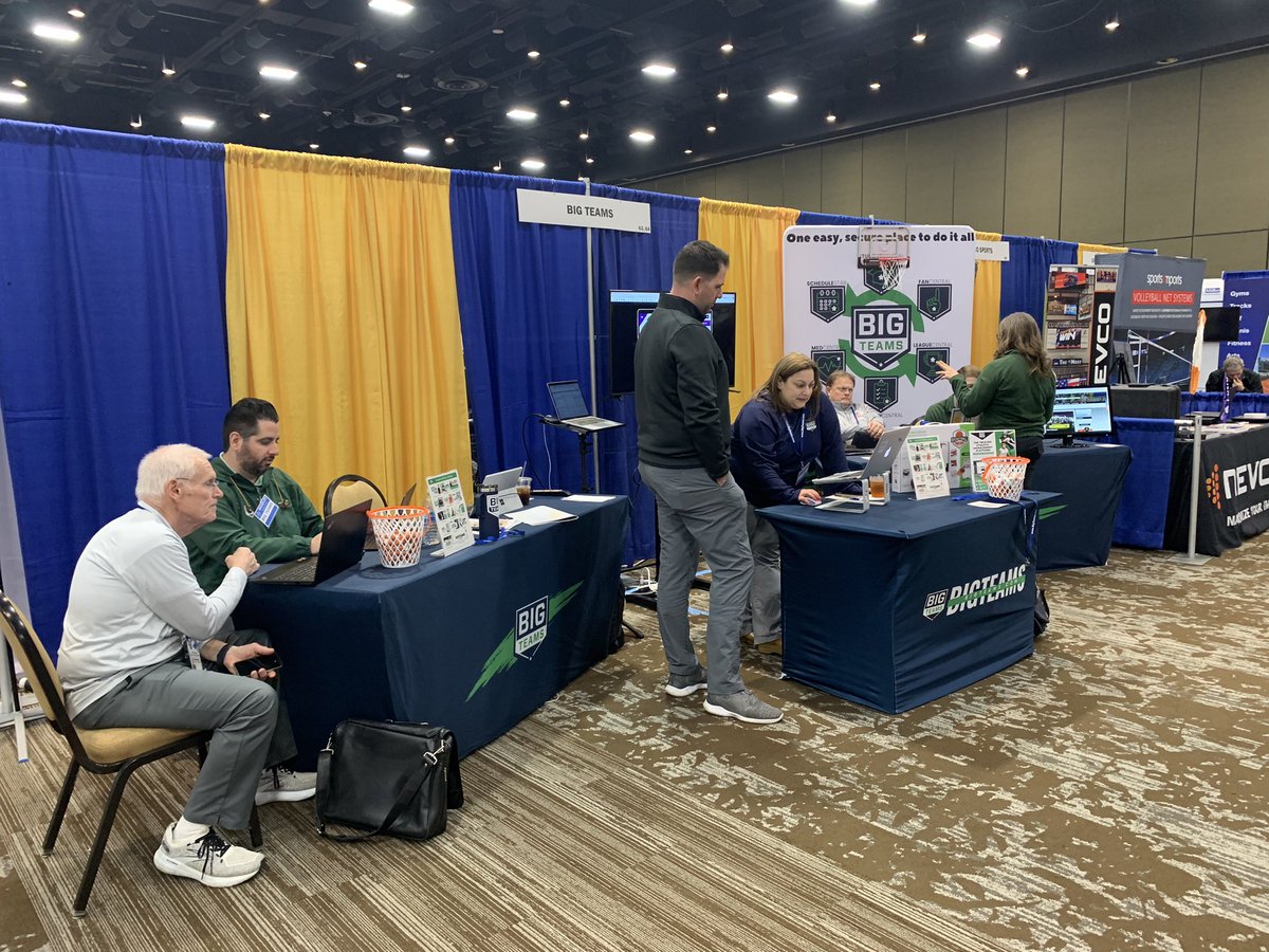 BigTeams's tweet photo. Gooood morning! Last day of PSADA… you still have some time to stop by the booth! Whether to say hello👋🏼 or ask a question, we’ll be here 😁

#PSADA #BigTeams #MeetupMadness https://t.co/MouMbo7FYb