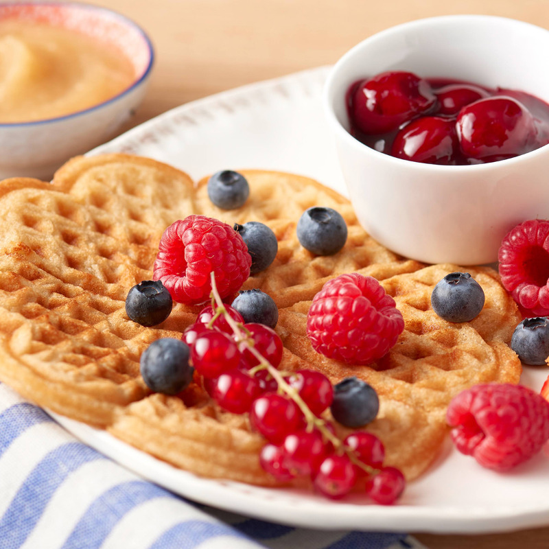 FloraFG_dachit's tweet photo. Happy #TagDerWaffel! 🧇​

Feiere diesen Tag mit einer köstlichen, veganen Waffel!  Unser Rezept ist einfach und lecker, perfekt für einen gemütlichen Samstag zu Hause. Probiere es aus und genieße pflanzenbasiert. 🌱