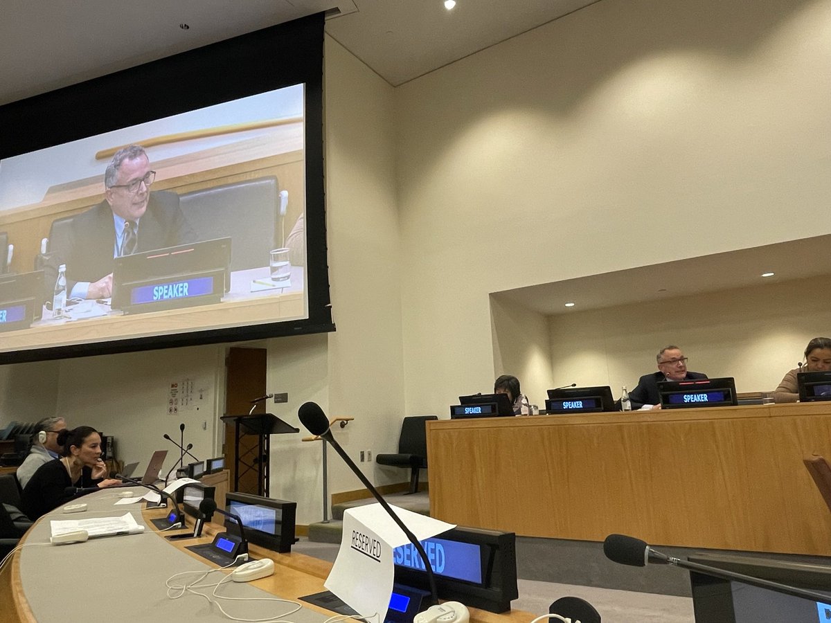 Last day <a href="/UN/">United Nations</a> #WaterConference2023.

WFO delegates have taken the 🎤, reinforcing the msg Farmers are a big part of the solution.

There is GR8 interest in meaningful collaboration on the part of H2O groups looking to deliver measurable actions. WFO is the farmers network to help.