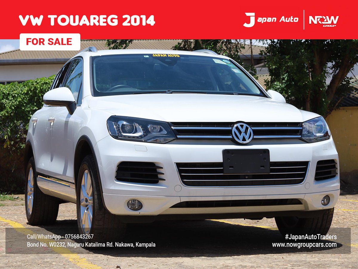Japanautotrader's tweet image. Premium Rides in Store 4 U!
VW Touareg 2014
Call or WhatsApp us on 0756843267 or visit nowgroupcars.com #nowgroupcars #japanautotraders #kampalarides #safecars #Uganda #luxurycarsforsale #instagramcars #tiktokcars  #kampaladealership #volkswagen #touareg