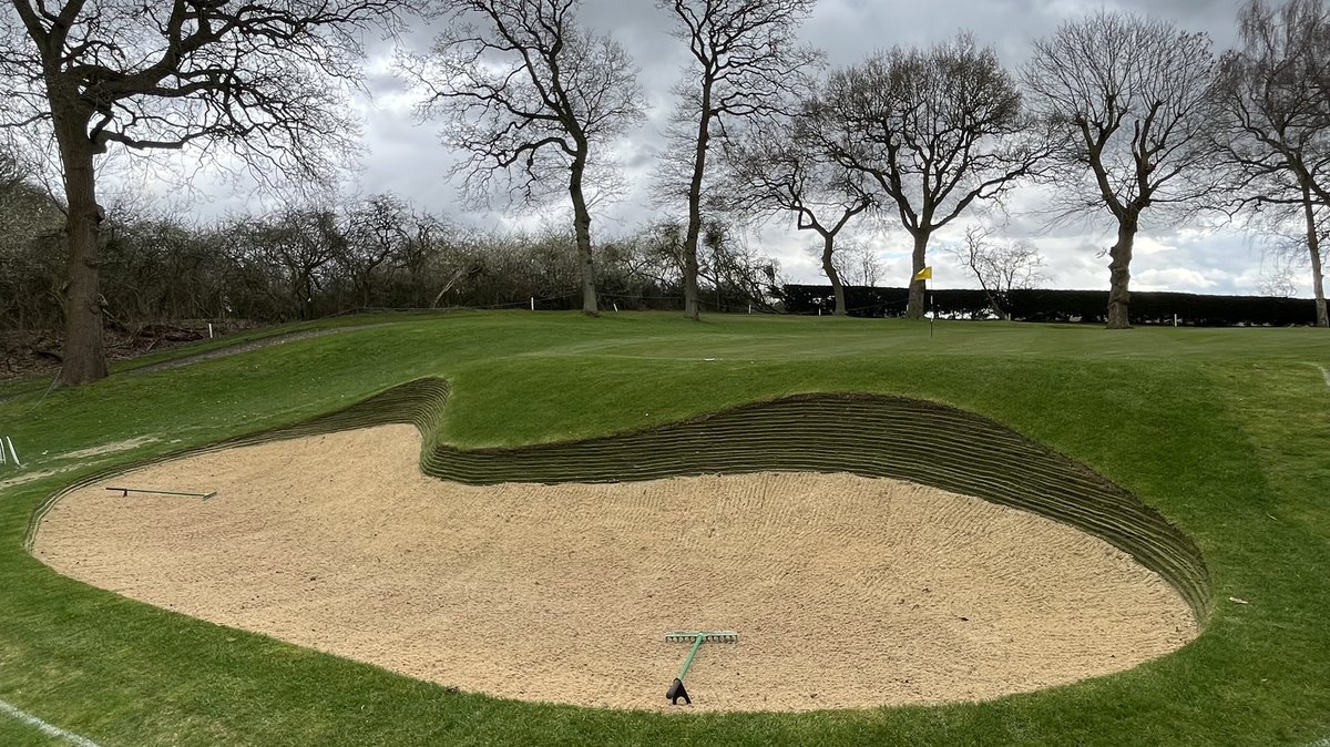 Recent <a href="/EcoBunkerLtd/">EcoBunker</a> work is being enjoyed at King’s Lynn GC. #attentiontodetail #workmanship #longwarranty #builditonce