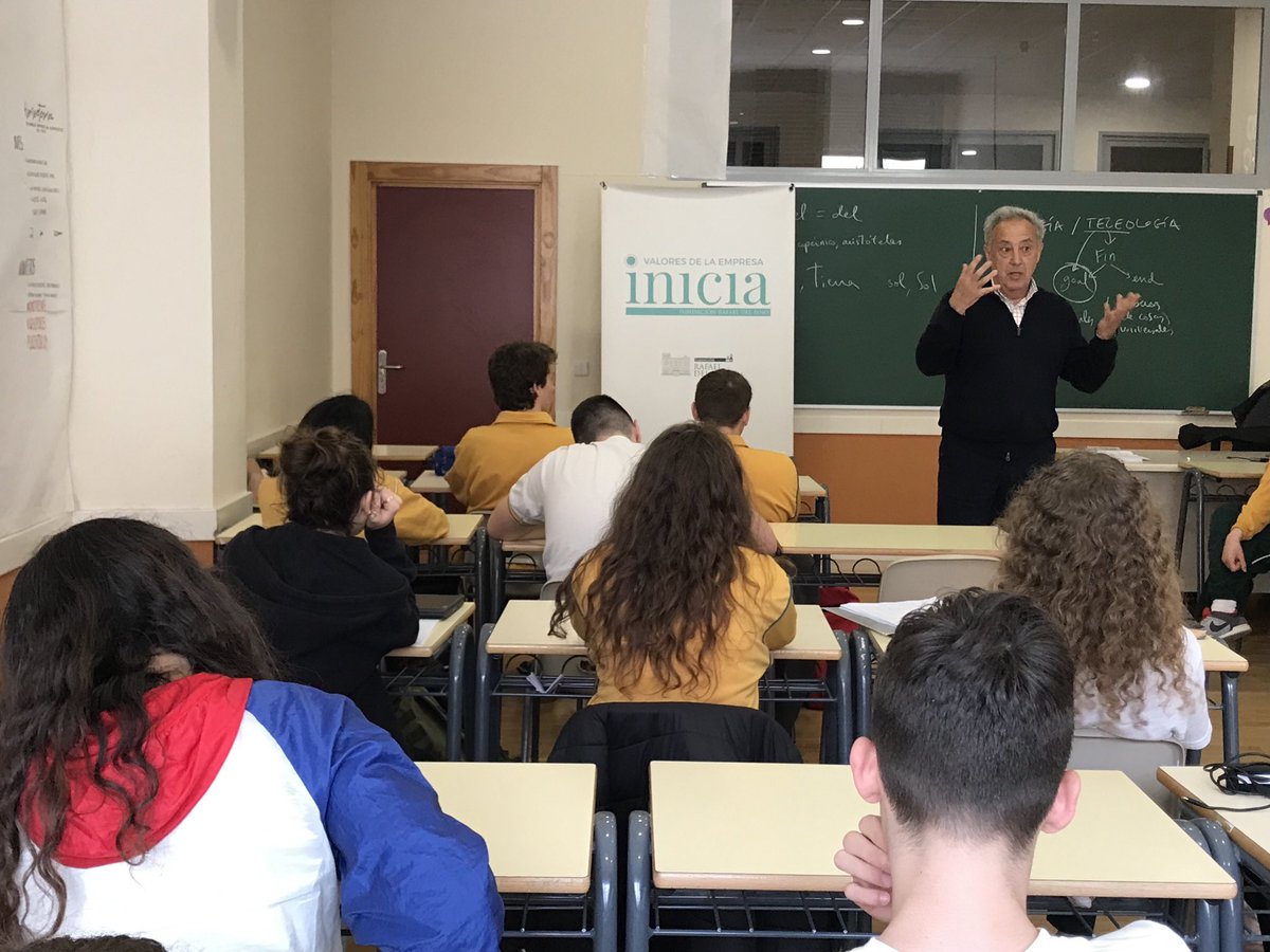 Programa Inicia (@frp_inicia) on Twitter photo La reputación se gana con la coherencia en el tiempo. Jose Mª Bengoechea con <a href="/frdelpino/">Fundación Rafael del Pino</a> en el colegio Educrea #INICIAVALORES La reputación se gana con la coherencia en el tiempo. Jose Mª Bengoechea con <a href="/frdelpino/">Fundación Rafael del Pino</a> en el colegio Educrea #INICIAVALORES