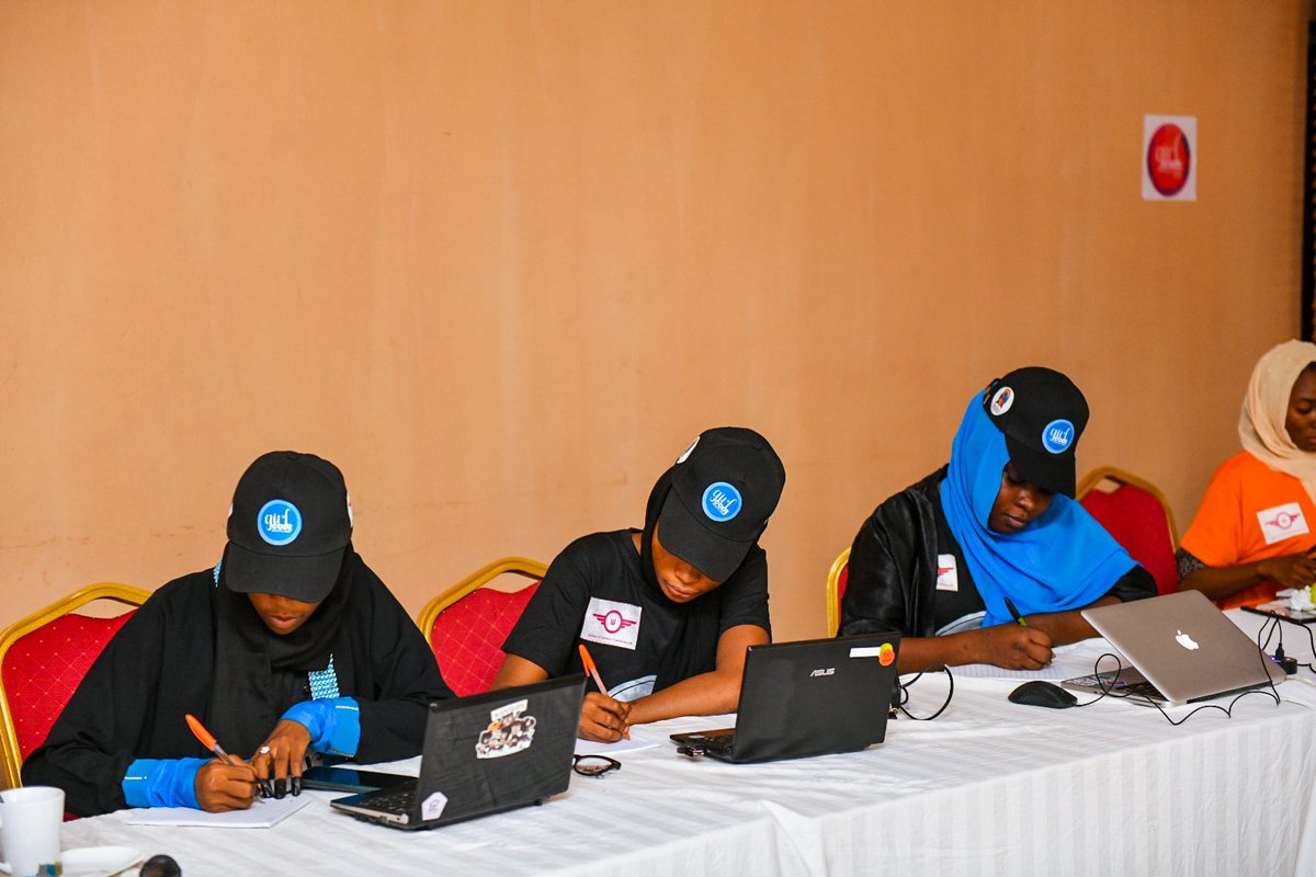 SAF_WGS's tweet photo. Day 2 of the 2023 Salma Attah Girl Code Boot Camp . 

#SalmaAttahGirlCodeBootCamp  #SAGCBC #LeadershipDevelopment

#oppourtuinityforgirls
#SalmaAttahGirICodeBootCamp #sagcbc #gobc2ndCoohort #leadershipdevelopment #girlcode #bootcamp #nigerstate #1daytogo #trainingfordevelopment https://t.co/KIqg5sEi3D