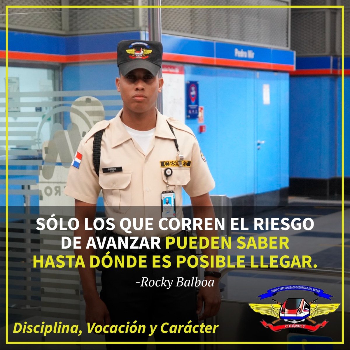 cesmetrd's tweet photo. Sólo los que corren el riesgo de avanzar pueden saber hasta dónde es posible llegar. 

Rocky Balboa 

#Cesmetrd https://t.co/AkiPuqywFK