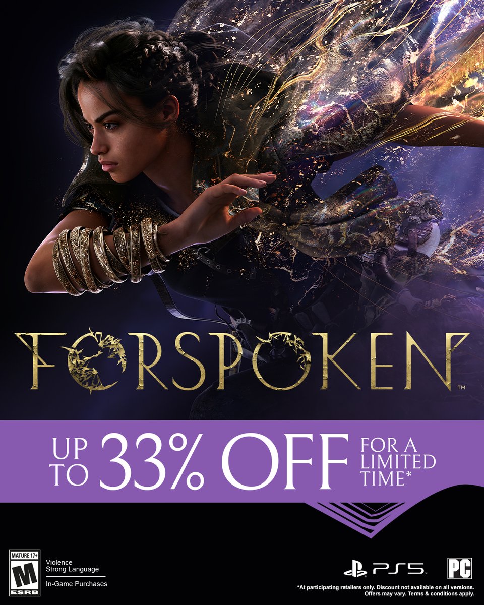 Athia awaits! Find your fight in #Forspoken on PS5 and PC.