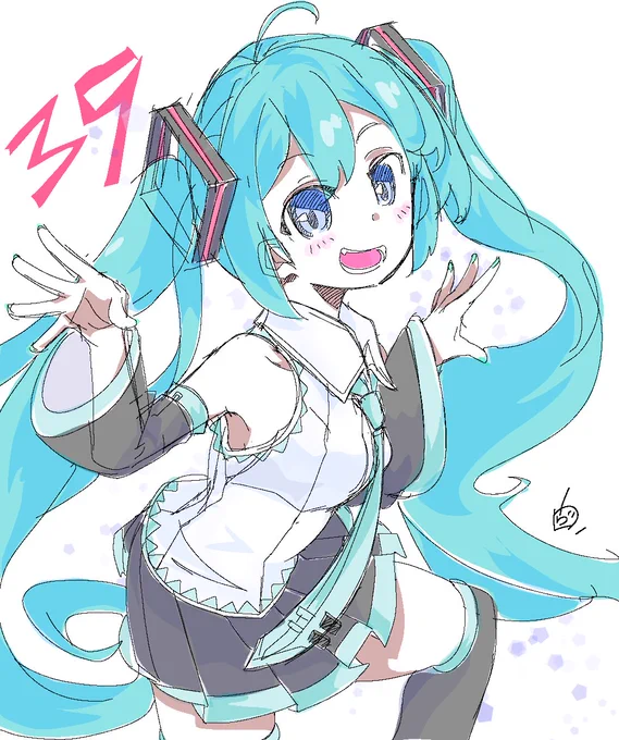 #三億アカウントの中から私を発掘してください指描きでイラスト描いてます、宜しくお願い致します_φ(・ㅅ・ 
