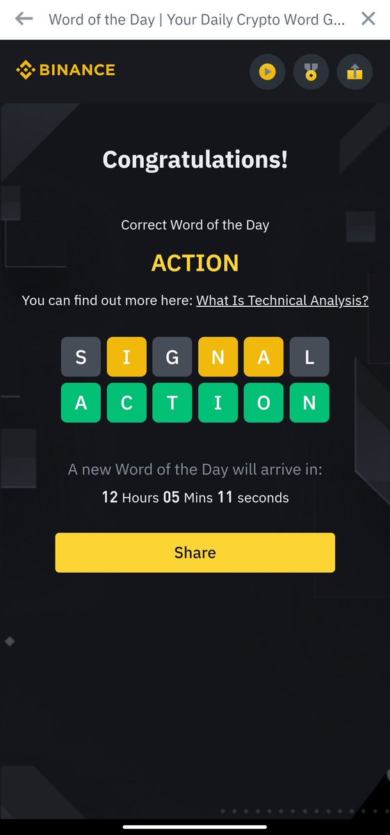 cryptoomunk's tweet photo. Word of the day 😍
#wotd #Binance       #cryptoomunk https://t.co/606xuLJdyF