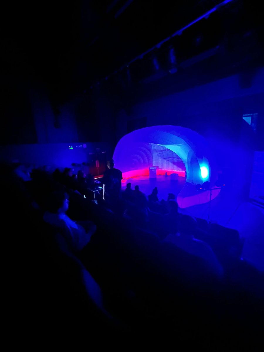 Showcasing @Theatreforlife and their brand new Optix Structure for #livetheatre and productions. #inflatable #inflatablestructures