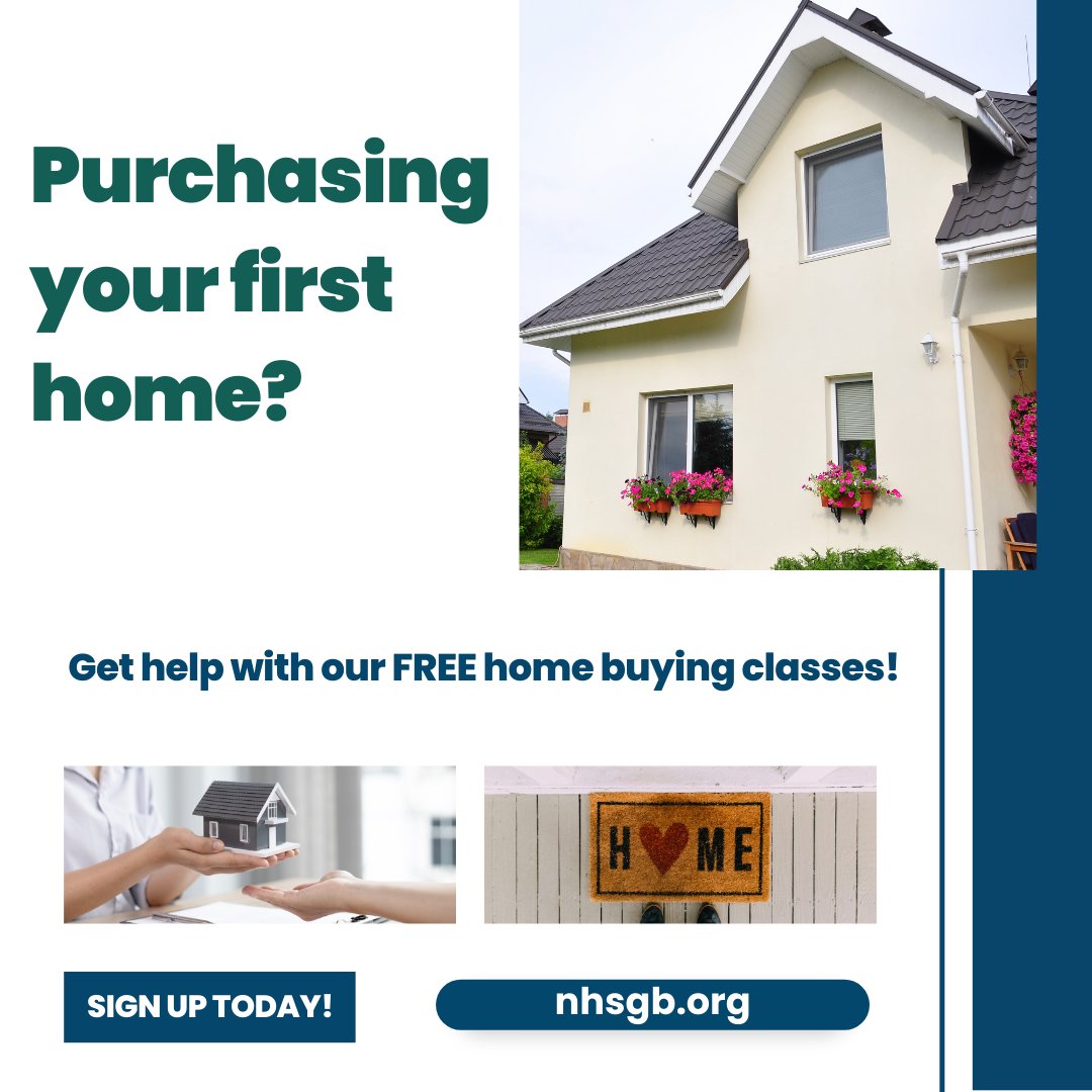 Our home buyer education classes can help you get on the right path to home ownership! From finding the right home to securing a mortgage, we've got you covered. Sign up today! #homebuyereducation #homeownership #realestate #mortgage #homesearch #nhsgb #berkscounty