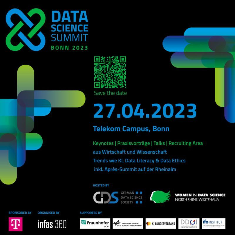 digitalhub_de's tweet photo. Am 27.4. findet der #DataScienceSummit statt & wir haben 10 Freitickets! Der Summit bietet inhaltlich alles auf, was zu AI & Data Science an einem kurzen Tag nur geht. Bei Interessierte Mail an ozzy@ask-a-woman.com!
👉 Details: https://t.co/hdLQXWk9Zf https://t.co/AjLsLKTZ43