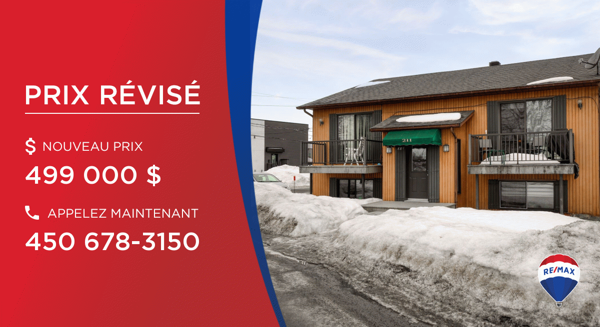 RemaxCourtier's tweet photo. *** NOUVEAU PRIX / NEW PRICE *** https://t.co/qXaC64GKDe https://t.co/rMTWlnN0Hc