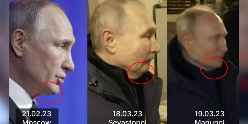 AlessioRagnarok's tweet photo. Hace tiempo les comentaba que Putin había muerto y que lo mas probable era que un doble se hiciese pasar por el. https://t.co/95XjJ40WoD