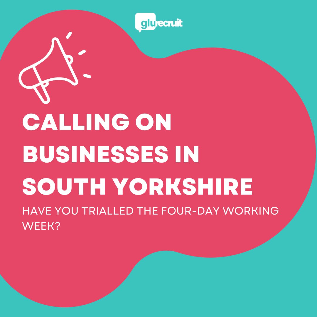 glu_recruit's tweet photo. Has your company trialled the four-day working week? Would you love the opportunity to shout about your experience? We would love a chat ahead of an event we're holding next month.
📧 jessica@glurecruit.co.uk
📞 0114 321 1873
#4dayworkingweek #rotherham #journorequest https://t.co/w8aFhhqSET
