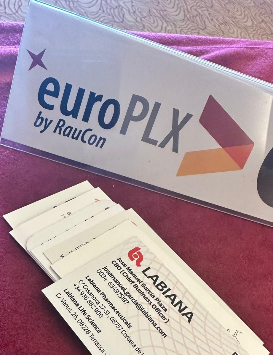Labiana_Health's tweet photo. ✅Amazing experience at #EuroPLX!
344 companies attended the event, 65 face-to-face meetings, 15 confirmed win-win business opportunities. Thanks to the organizers and to the 65 companies we met. New cooperation projects are on the way. 🤝
#networking #BusinessOpportunities https://t.co/9V79JvNb42