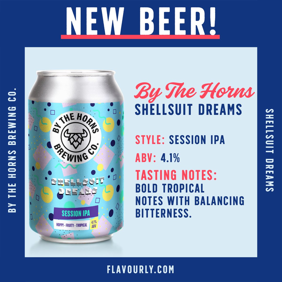 By The Horns Brewing Co. has brought us something special, Shellsuit Dreams! 🍻
flavourly.com/products/by-th…