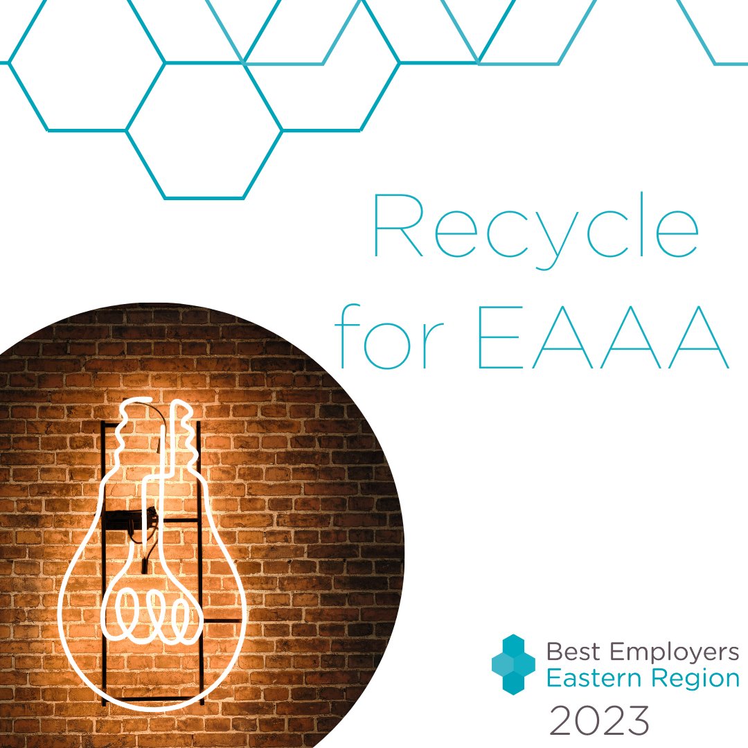 PureExecRecruit's tweet image. Clear the clutter, make space in your wardrobe and raise money for (EAAA)! 

For every tonne of clothing recycled with Recycling Solutions, EAAA will receive at least £200. Recycling Solutions will collect items from the Best Employers Eastern Region launch event on 28 March.